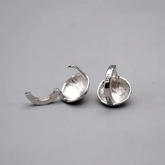 Earrings Dainty Hinged Hoop Sterling Silver Stud Earrings Shineofdiamond Earrings Dainty Hinged Hoop Sterling Silver Stud Earrings Shineofdiamond