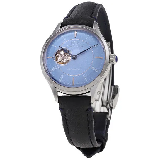 JMS always Watches Original Orient Star Automatic Blue Skeleton Dial Ladies Watch REND0012L00B
