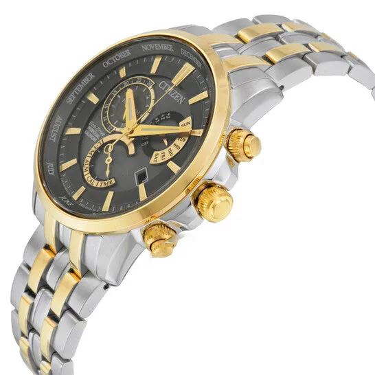 Original Citizen Perpetual Grey Dial Twotone Mens Watch BL814454H JMS always Rings Original Citizen Perpetual Grey Dial Twotone Mens Watch BL814454H JMS always Rings