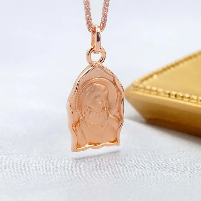 Necklaces S925 Vintage Virgin Mary Sisters Collarbone Chain Virgencita Necklace Trendolla Jewelry