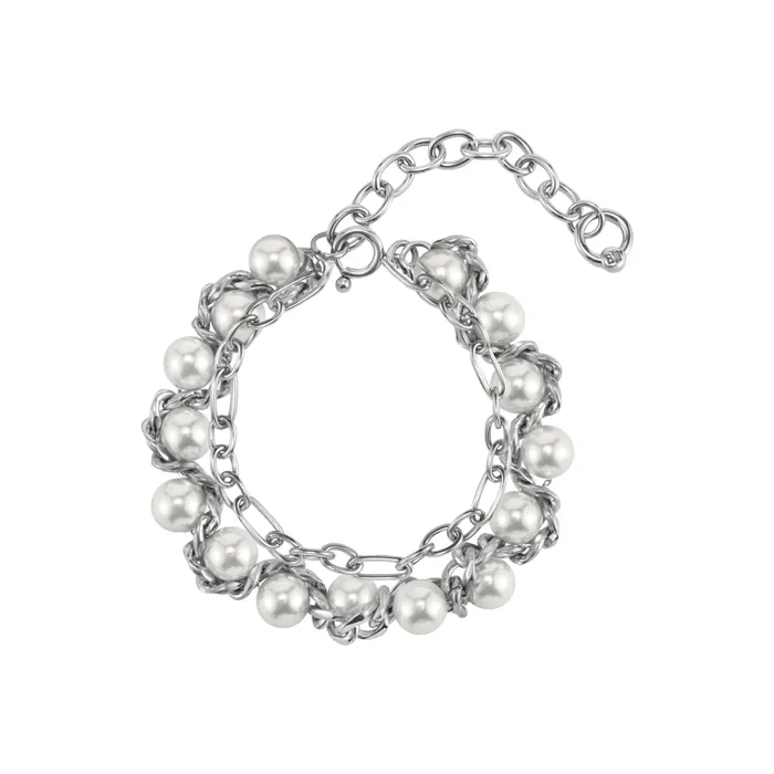 Pearl Wrapped Bracelet Blackheadshop Bracelets Pearl Wrapped Bracelet Blackheadshop Bracelets