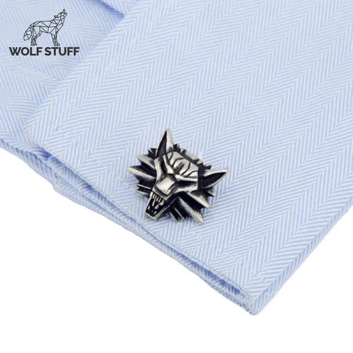 Wolf Stuff Wolf Cufflinks Silver Rings