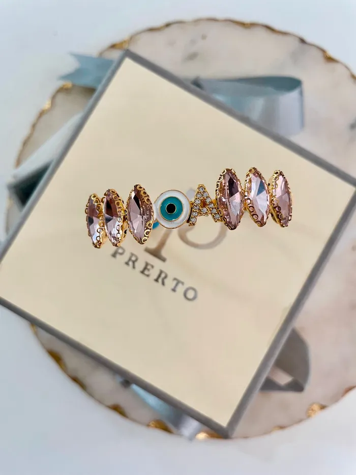 Bracelets PRERTO ECOMMERCE PRIVATE LIMITED Personalized Bubble Gum Gelato Evil Eye Bracelet Bracelets PRERTO ECOMMERCE PRIVATE LIMITED Personalized Bubble Gum Gelato Evil Eye Bracelet
