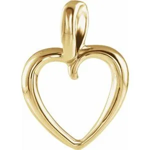 Necklaces Heart Pendant81738251129PSTWBC WB Choice Jewelry
