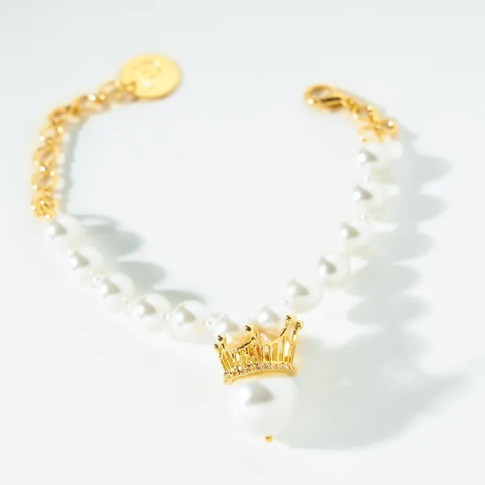 PRERTO ECOMMERCE PRIVATE LIMITED Bracelets Princess Pearl Beaded Bracelet