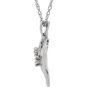 WB Choice Jewelry 14K White 03 CTW Diamond Heart 18 Necklace 60962251741PSTWBC Necklaces WB Choice Jewelry 14K White 03 CTW Diamond Heart 18 Necklace 60962251741PSTWBC Necklaces