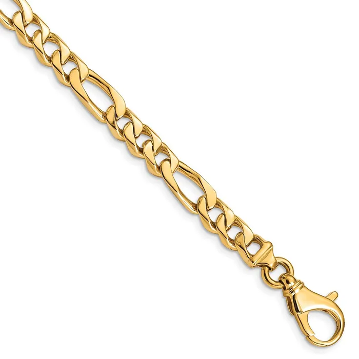WB Choice Jewelry Bracelets 14k 65mm Handpolished Fancy Link BraceletWBCLK4618 WB Choice Jewelry Bracelets 14k 65mm Handpolished Fancy Link BraceletWBCLK4618