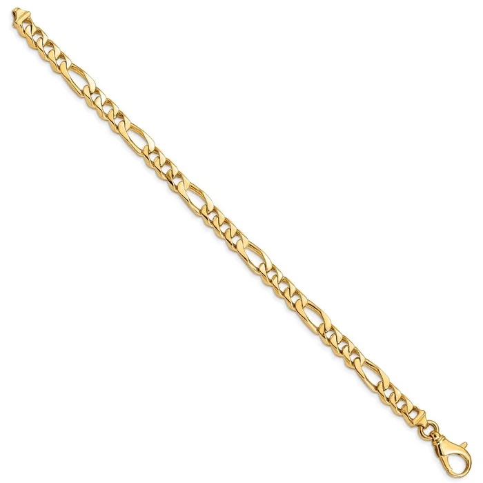 WB Choice Jewelry Bracelets 14k 65mm Handpolished Fancy Link BraceletWBCLK4618 WB Choice Jewelry Bracelets 14k 65mm Handpolished Fancy Link BraceletWBCLK4618