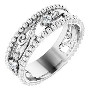 WB Choice Jewelry Rings 14K White 15 CTW Diamond Anniversary Band123127600PSTWBC