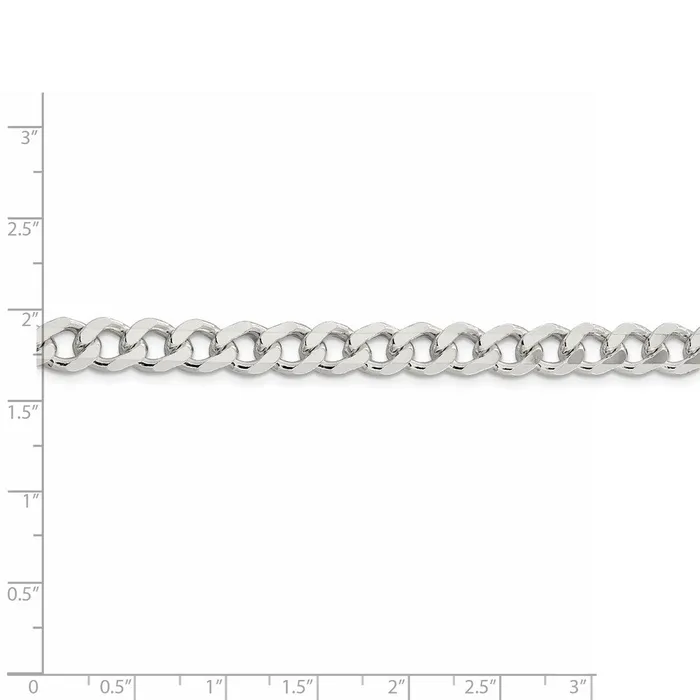 WB Choice Jewelry Rings Sterling Silver 75mm Curb ChainWBCQCB20024 WB Choice Jewelry Rings Sterling Silver 75mm Curb ChainWBCQCB20024
