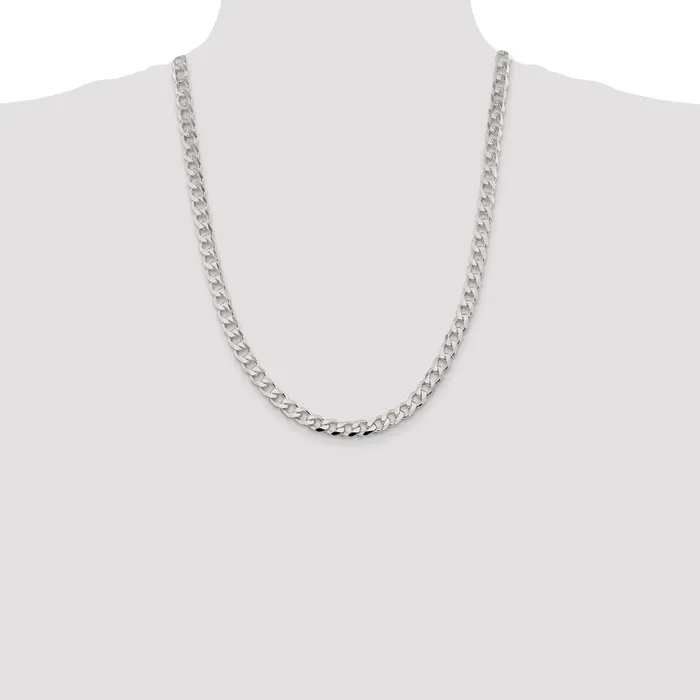 WB Choice Jewelry Rings Sterling Silver 75mm Curb ChainWBCQCB20024 WB Choice Jewelry Rings Sterling Silver 75mm Curb ChainWBCQCB20024