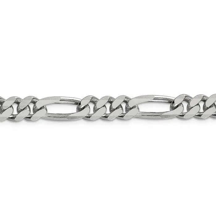 WB Choice Jewelry Rings Sterling Silver 8mm Figaro ChainWBCQFG22022 WB Choice Jewelry Rings Sterling Silver 8mm Figaro ChainWBCQFG22022