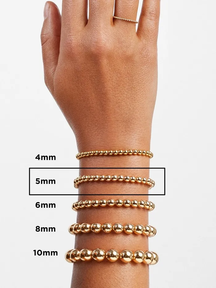 ClaudiaG Bracelets Initial Bracelet Set
