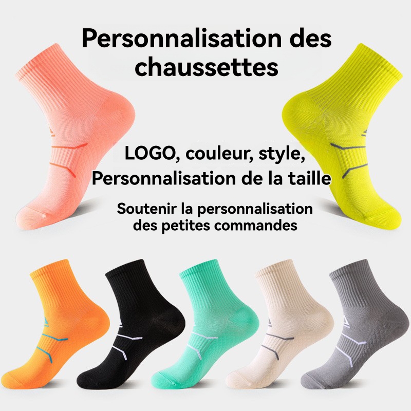 Chaussettes   | Chaussettes Homme Mi-Chauss Double