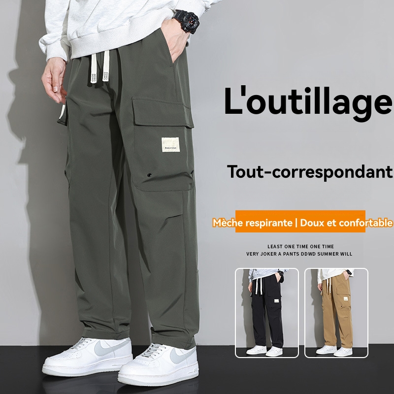 Pantalons, Leggings   | Pantalon Homme Elastic Cuff Cargo Pant