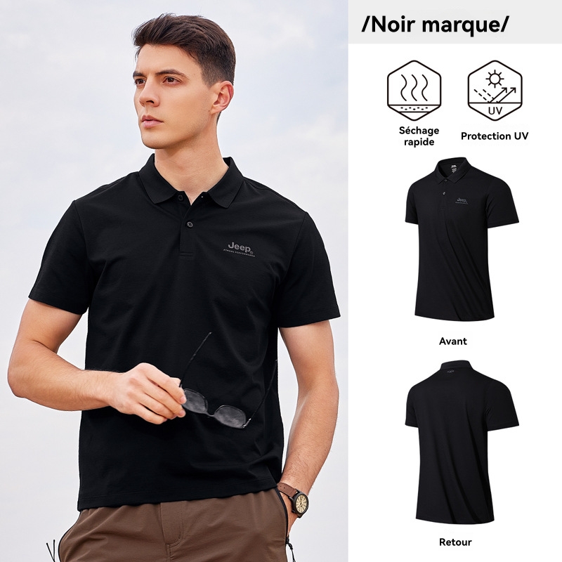 Polos   | Homme Polo Manches Courtes Graphique