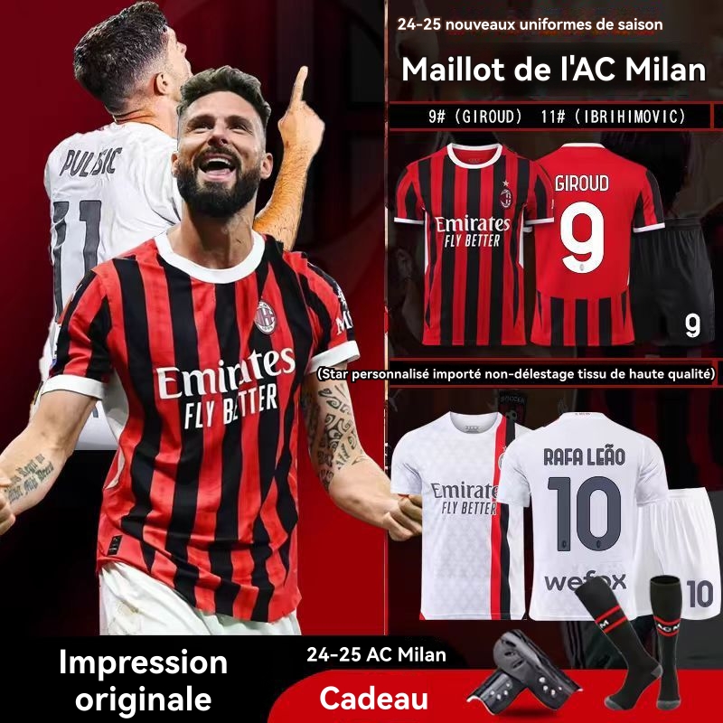 T-Shirts, Tops   | Maillot De Football Homme Acm Home Jersey Replica