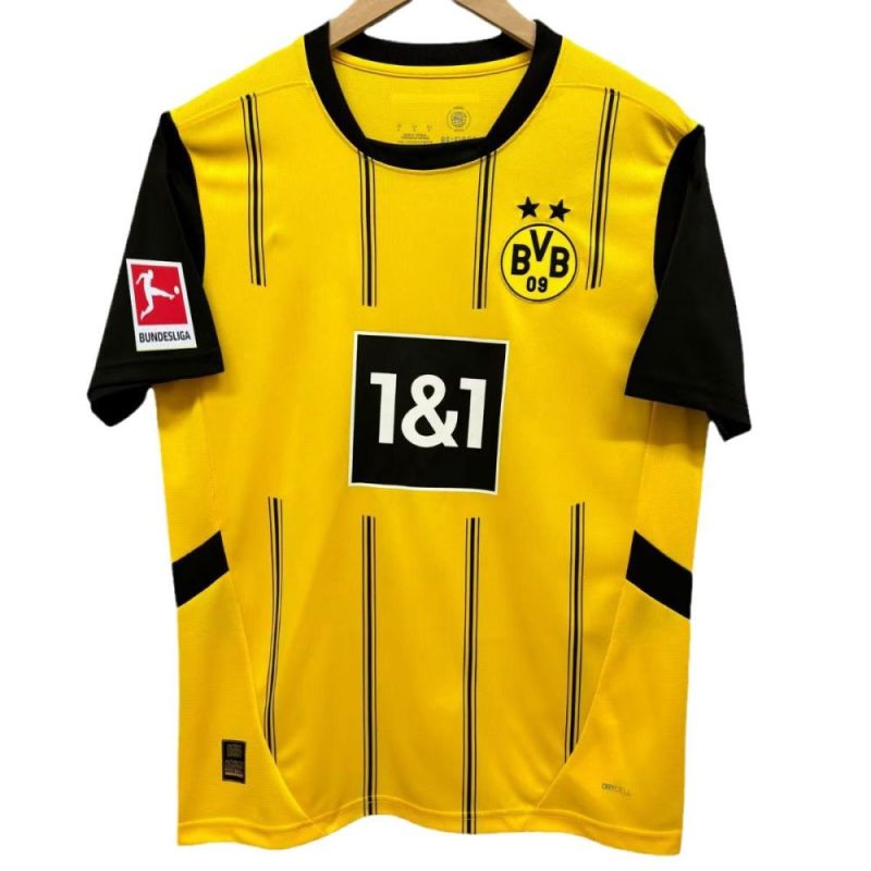 T-Shirts, Tops   | Maillot De Football Homme Bvb Home Jersey Replica