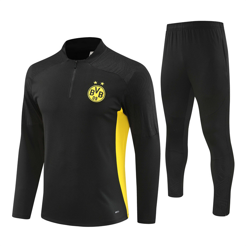 T-Shirts, Tops   | Maillot De Football Zip Homme Bvb Trg 1/4 Zip Top