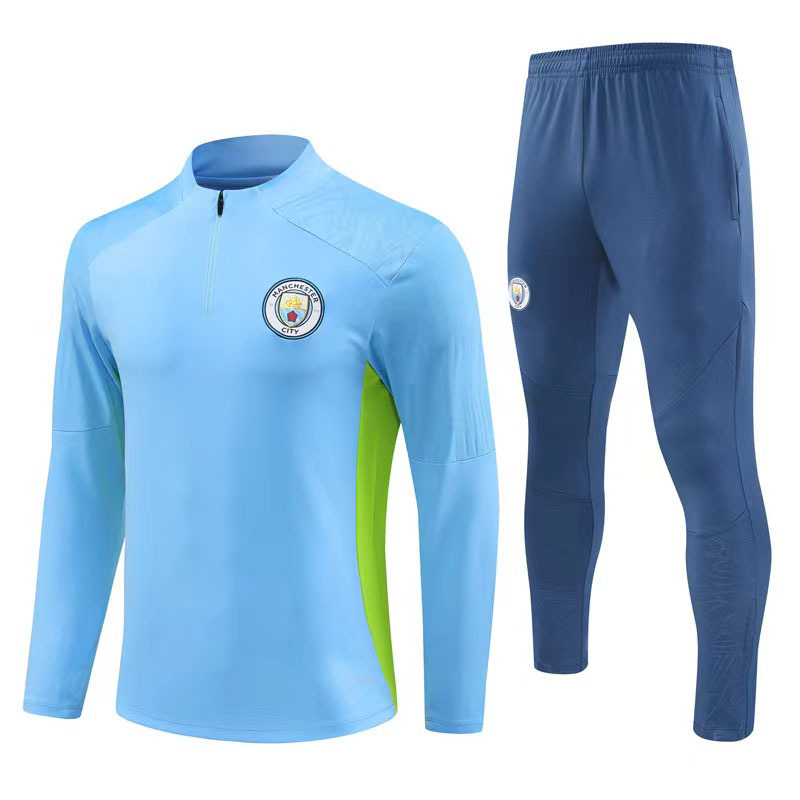 T-Shirts, Tops   | Maillot De Football Zip Homme Mcfc Trg 1/4 Zip Top