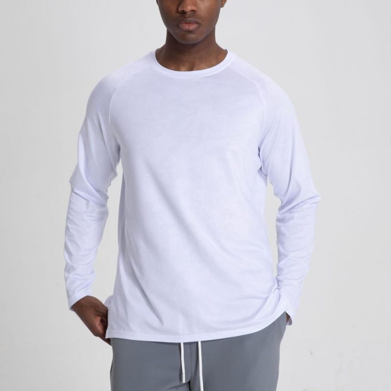 T-Shirts, Tops   | T-Shirt Manches Longues Homme Muosto Prnt